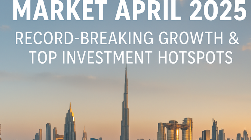 Dubai real estate market April 2025