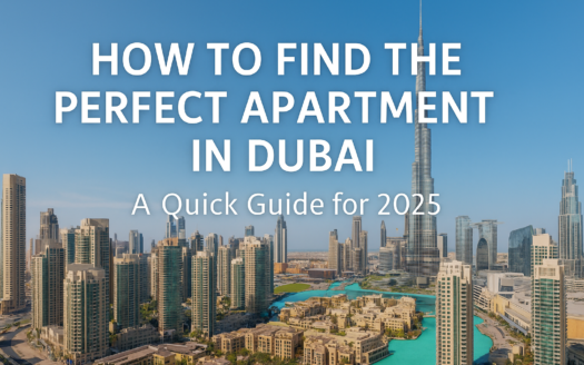 how to find the perfect apartment in Dubai